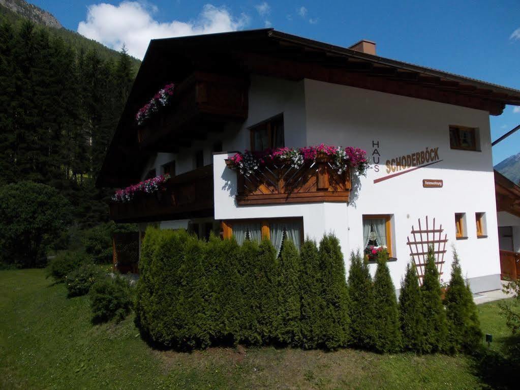 Haus Schoderbock Lejlighed Sankt Leonhard im Pitztal Eksteriør billede