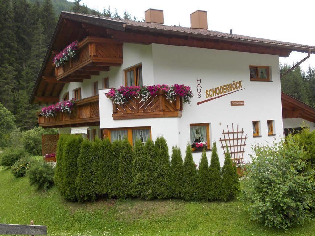 Haus Schoderbock Lejlighed Sankt Leonhard im Pitztal Eksteriør billede